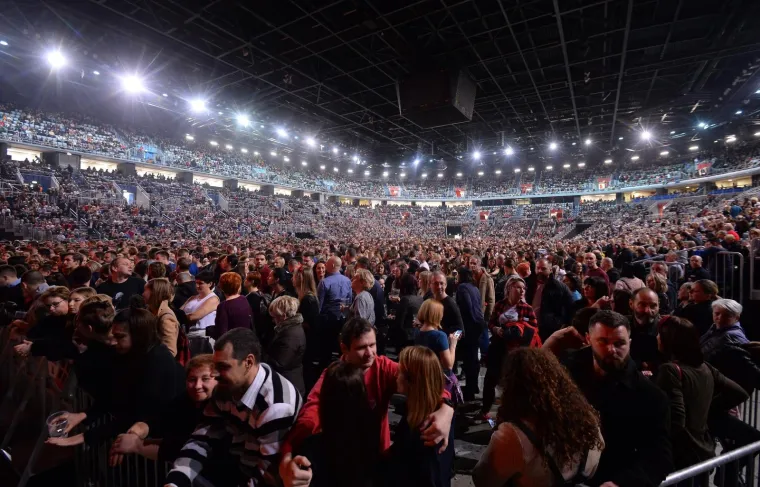 Nakon pretrpljenog infarkta Đorđe Bala&scaron;ević napravio spektakl u Areni: 'Jo&scaron; nije gotovo'