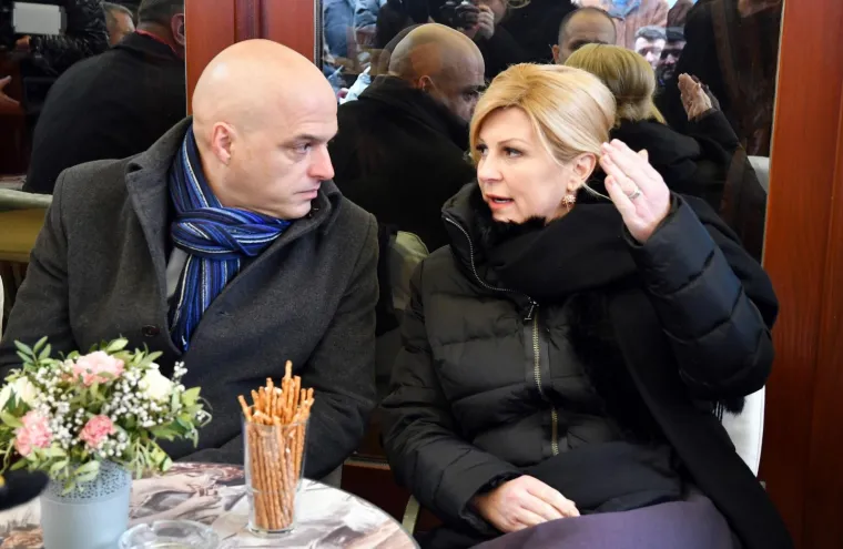 Grabar Kitarović posjetila Požegu i Pleternicu, družila se s Culejom i pozdravila s Franjom Lucićem