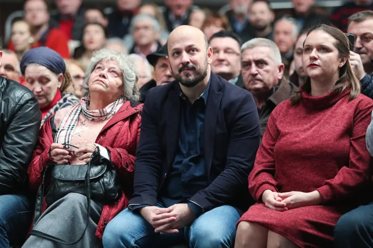 Veliki predizborni skup Zorana Milanovića u Zagrebu