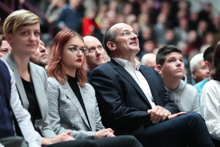 Veliki predizborni skup Zorana Milanovića u Zagrebu