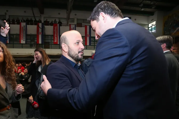 Veliki predizborni skup Zorana Milanovića u Zagrebu