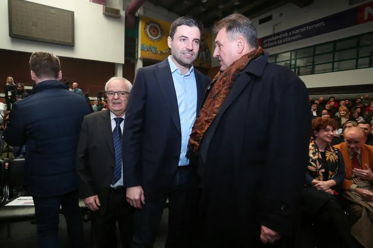 Veliki predizborni skup Zorana Milanovića u Zagrebu