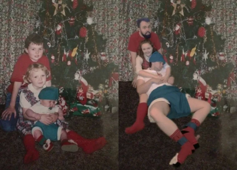 REKREIRALI FOTOGRAFIJE IZ DJETINJSTVA: Ako ovo ne probudi nostalgiju u vama, neće ni&scaron;ta