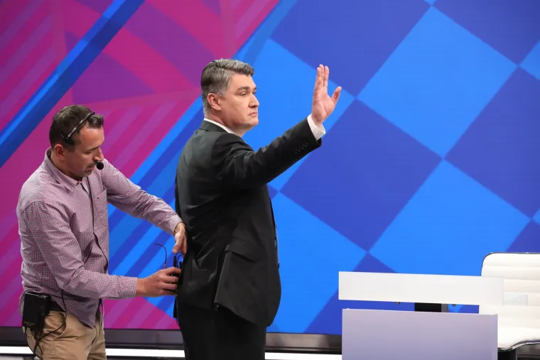 Debata na RTL-u: Milanović i Grabar-Kitarović kurtoazno izmijenili pozdrave, a onda je krenula paljba