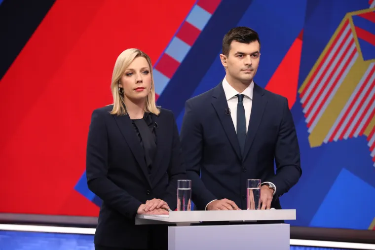 Debata na RTL-u: Milanović i Grabar-Kitarović kurtoazno izmijenili pozdrave, a onda je krenula paljba