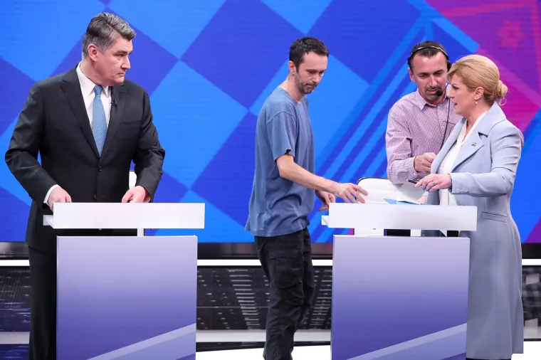 VELIKA FOTOGALERIJA: Žestoki sraz Kolinde i Milanovića RTL-u, pogledajte najinteresantnije trenutke