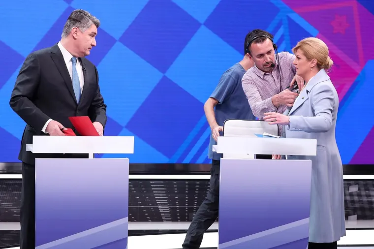 VELIKA FOTOGALERIJA: Žestoki sraz Kolinde i Milanovića RTL-u, pogledajte najinteresantnije trenutke