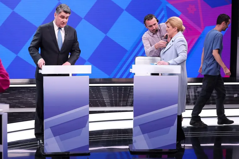 VELIKA FOTOGALERIJA: Žestoki sraz Kolinde i Milanovića RTL-u, pogledajte najinteresantnije trenutke