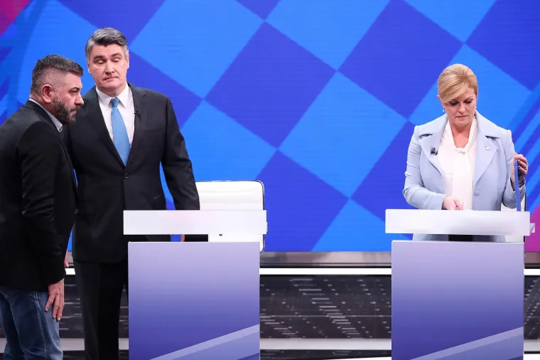 VELIKA FOTOGALERIJA: Žestoki sraz Kolinde i Milanovića RTL-u, pogledajte najinteresantnije trenutke