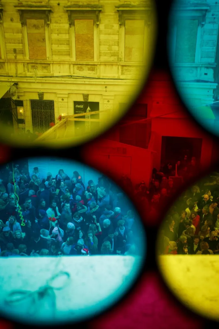 Splićani odradili generalnu probu! Pogledajte kako su proslavili doček Nove godine u 15 sati