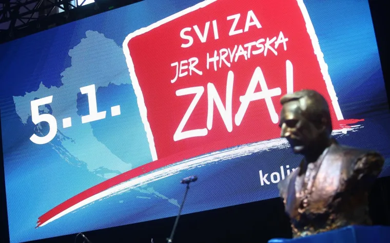 Veseli skup u Bandićevoj utvrdi: Red pjesme, red plesa pa govora... Dobrog raspoloženja nije manjkalo