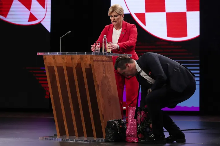 DRUGA PREDSJEDNIČKA DEBATA: Kolinda Grabar Kitarović i Zoran Milanović žestoko se sučelili na HRT-u