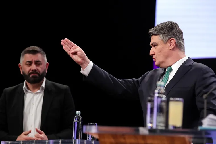 DRUGA PREDSJEDNIČKA DEBATA: Kolinda Grabar Kitarović i Zoran Milanović žestoko se sučelili na HRT-u