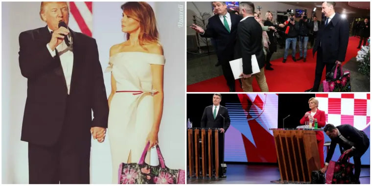 Internet se sprda sa savjetnikom predsjednice: Madžar torbom s cvjetićima kopirao Melaniju Trump