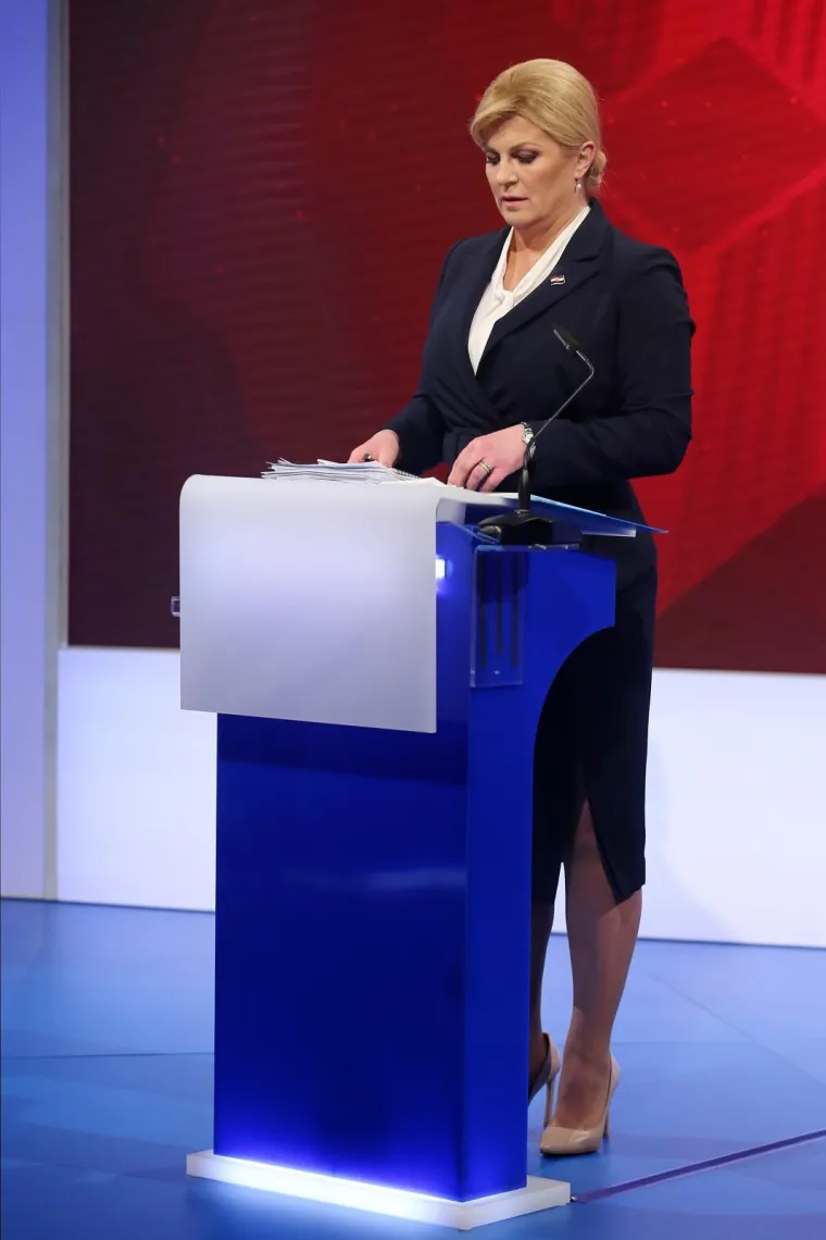 POSLJEDNJE SUČELJAVANJE PREDSJEDNIČKIH KANDIDATA: Milanović i Kolinda se rukovali