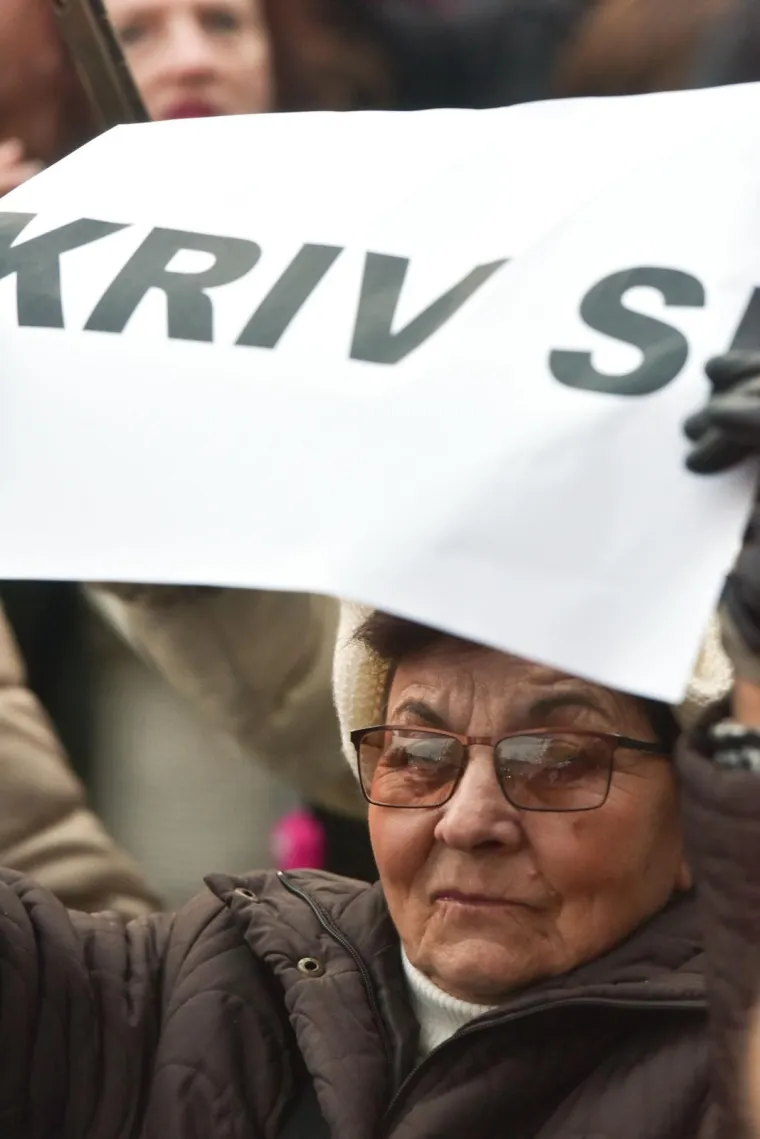 Milan Bandić na novom udaru prosvjednika: 'I Zagreb svog Sanadera ima! Kriv si!'