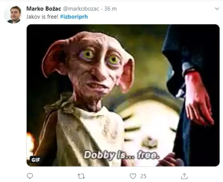 'JAKOVE, SLOBODAN SI': Ovo su najbolje fore s izbora na dru&scaron;tvenim mrežama