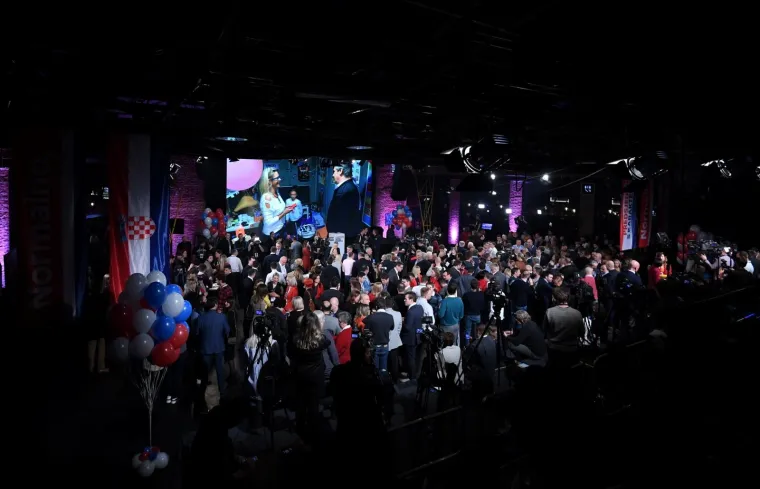 ZORAN MILANOVIĆ NOVI JE HRVATSKI PREDSJEDNIK: U stožeru vlada euforija, svi čekaju pobjednika