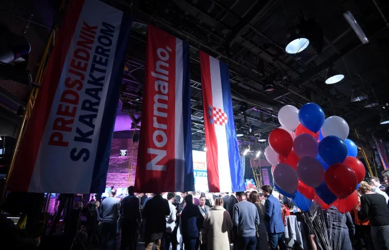 ZORAN MILANOVIĆ NOVI JE HRVATSKI PREDSJEDNIK: U stožeru vlada euforija, svi čekaju pobjednika