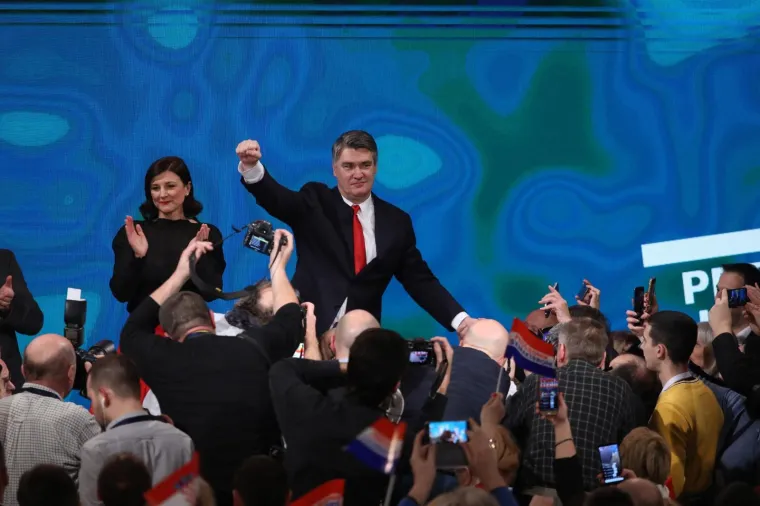 EUFORIJA U STOŽERU ZORANA MILANOVIĆA: Novom predsjedniku pridružila se i samozatajna supruga