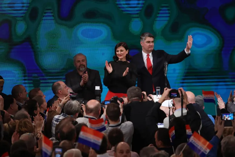 EUFORIJA U STOŽERU ZORANA MILANOVIĆA: Novom predsjedniku pridružila se i samozatajna supruga