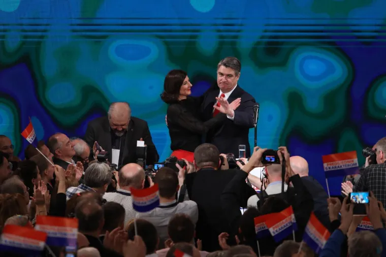 EUFORIJA U STOŽERU ZORANA MILANOVIĆA: Novom predsjedniku pridružila se i samozatajna supruga