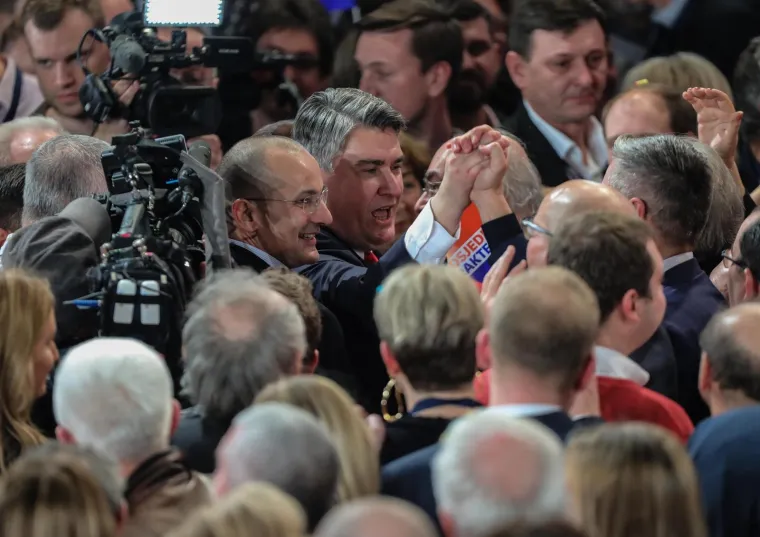 EUFORIJA U STOŽERU ZORANA MILANOVIĆA: Novom predsjedniku pridružila se i samozatajna supruga