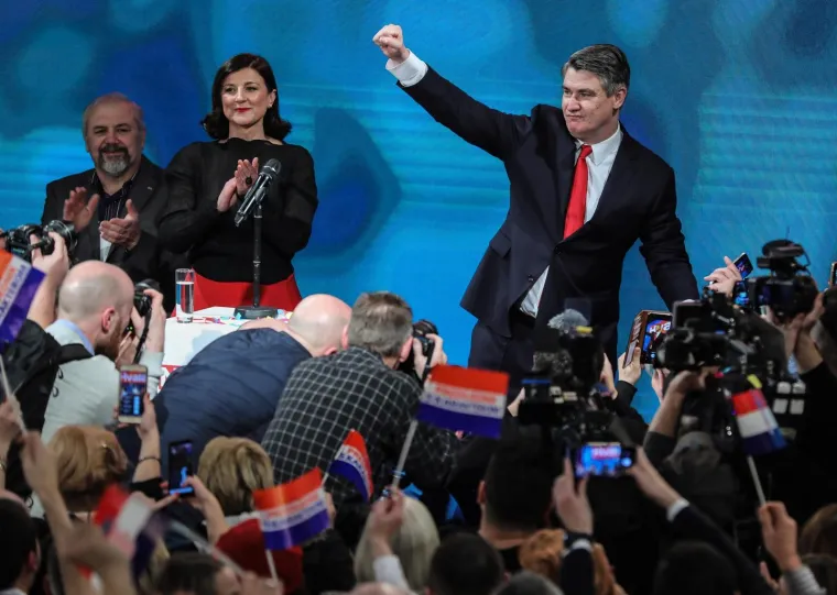 EUFORIJA U STOŽERU ZORANA MILANOVIĆA: Novom predsjedniku pridružila se i samozatajna supruga