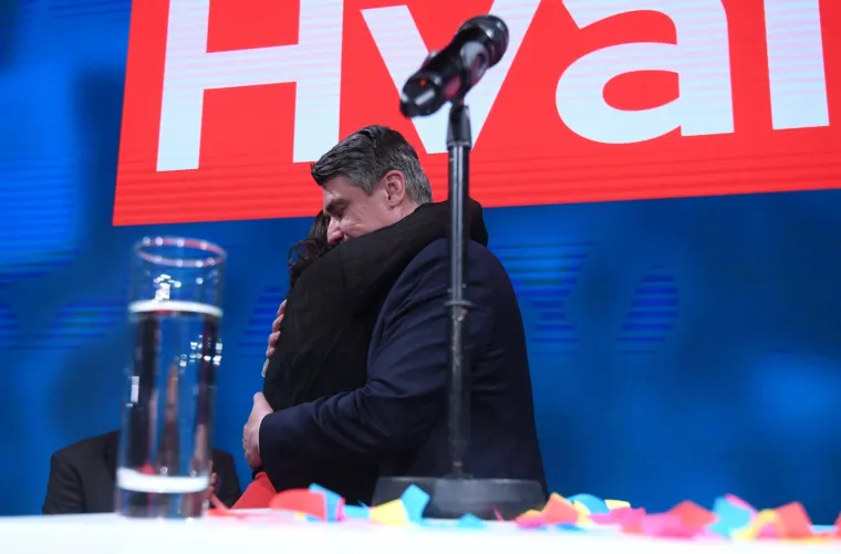 EUFORIJA U STOŽERU ZORANA MILANOVIĆA: Novom predsjedniku pridružila se i samozatajna supruga