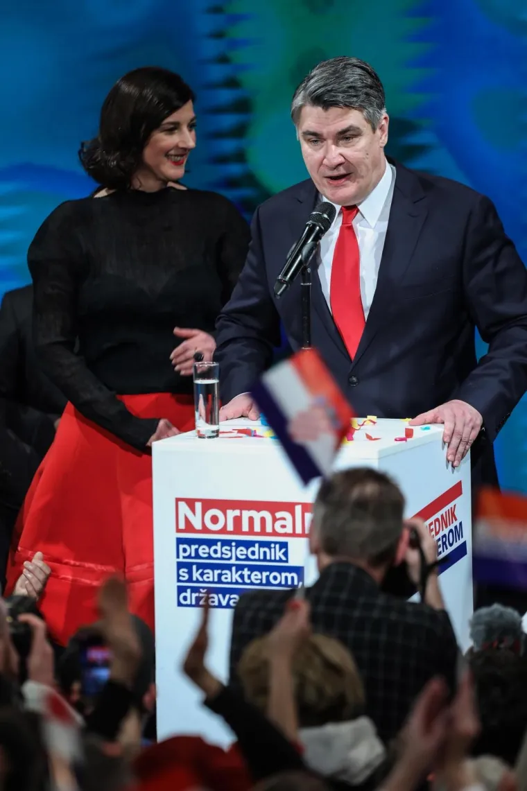 EUFORIJA U STOŽERU ZORANA MILANOVIĆA: Novom predsjedniku pridružila se i samozatajna supruga