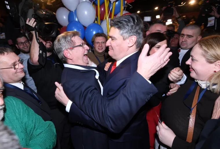 EUFORIJA U STOŽERU ZORANA MILANOVIĆA: Novom predsjedniku pridružila se i samozatajna supruga