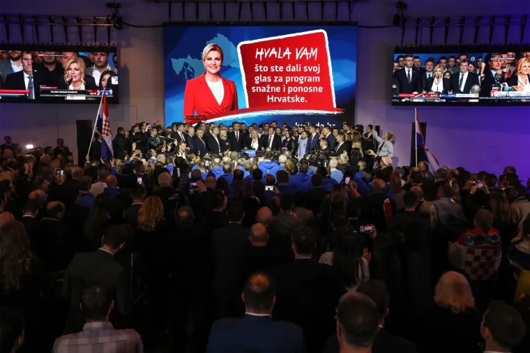KOLINDA NIJE MOGLA SAKRITI EMOCIJE: Fotografi zabilježili trenutak kada je čestitala pobjedniku