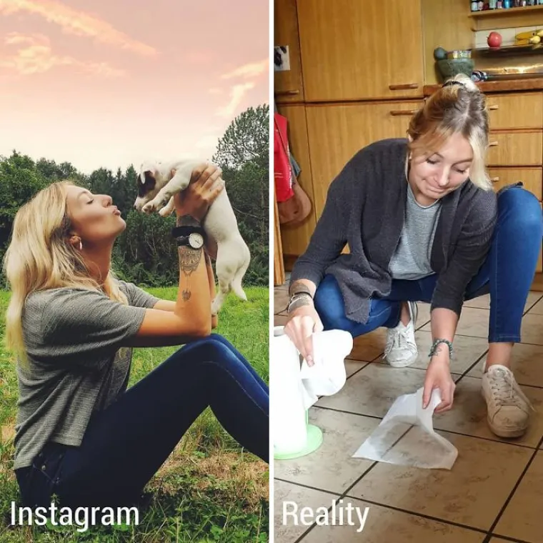 FOTOGRAFIJAMA POKAZALA KAKO JE INSTAGRAM NAJVEĆA LAŽ: Iza savršenih fotografije krije se surova realnost