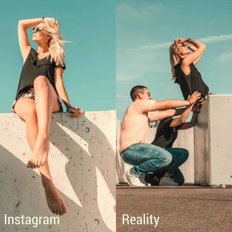 FOTOGRAFIJAMA POKAZALA KAKO JE INSTAGRAM NAJVEĆA LAŽ: Iza savr&scaron;enih fotografije krije se surova realnost
