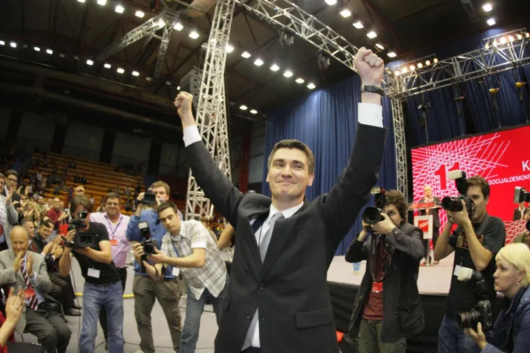 Dom sportova u Zagrebu, 11. konvencija SDP-a-. Zoran Milanović.