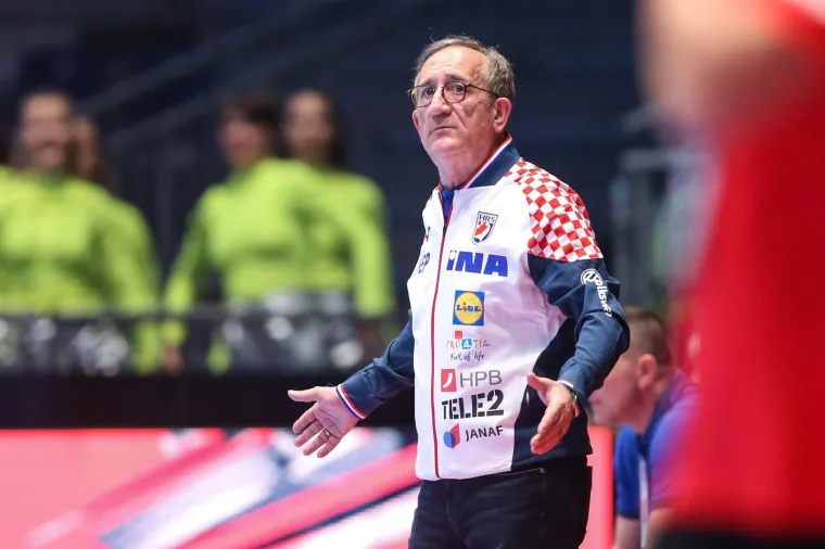 09.01.2020., Stadthalle Graz, Graz - Europsko rukometno prvenstvo, skupina A, 1. kolo, Hrvatska - Crna Gora. Lino Cervar
Photo: Luka Stanzl/PIXSELL