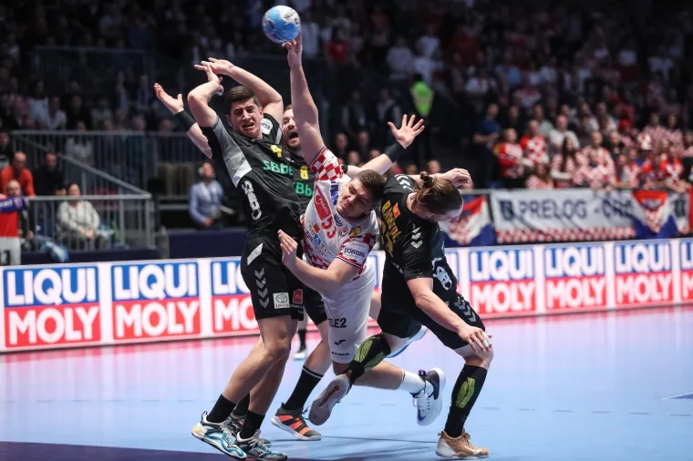 09.01.2020., Stadthalle Graz, Graz - Europsko rukometno prvenstvo, skupina A, 1. kolo, Hrvatska - Crna Gora. Marin Sipic 
Photo: