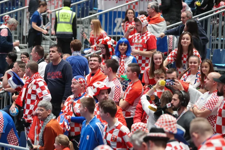 11.01.2020., Stadthalle Graz, Graz - Europsko rukometno prvenstvo, skupina A, 2. kolo, Hrvatska - Bjelorusija. 
Photo: Luka Stanzl/PIXSELL