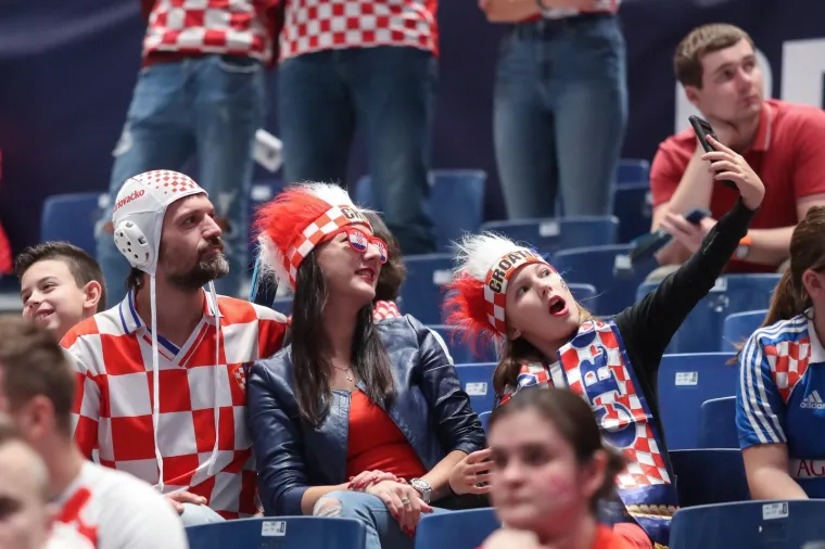 11.01.2020., Stadthalle Graz, Graz - Europsko rukometno prvenstvo, skupina A, 2. kolo, Hrvatska - Bjelorusija. 
Photo: Luka Stanzl/PIXSELL