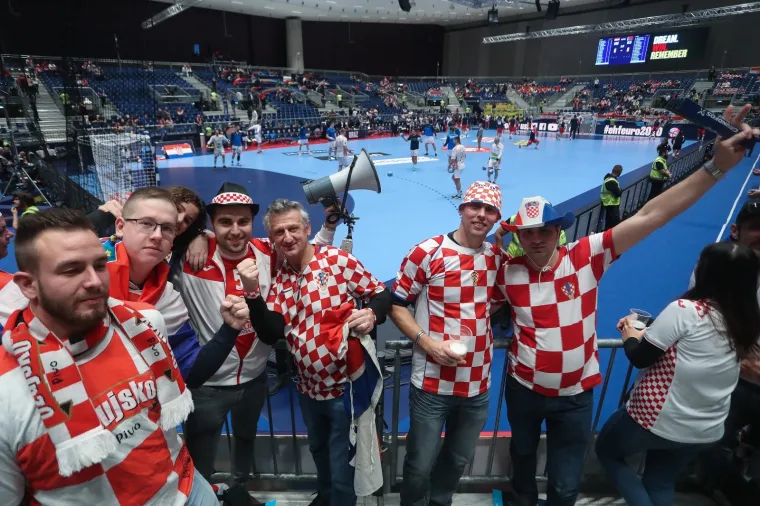 11.01.2020., Stadthalle Graz, Graz - Europsko rukometno prvenstvo, skupina A, 2. kolo, Hrvatska - Bjelorusija. 
Photo: Luka Stanzl/PIXSELL