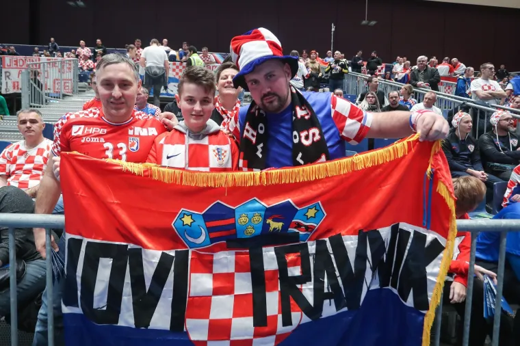 11.01.2020., Stadthalle Graz, Graz - Europsko rukometno prvenstvo, skupina A, 2. kolo, Hrvatska - Bjelorusija. 
Photo: Luka Stanzl/PIXSELL