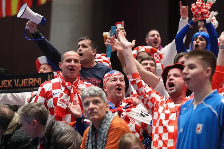 11.01.2020., Stadthalle Graz, Graz - Europsko rukometno prvenstvo, skupina A, 2. kolo, Hrvatska - Bjelorusija. 
Photo: Luka Stanzl/PIXSELL