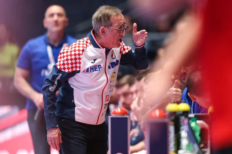 09.01.2020., Stadthalle Graz, Graz - Europsko rukometno prvenstvo, skupina A, 1. kolo, Hrvatska - Crna Gora. Lino Cervar
Photo: Luka Stanzl/PIXSELL