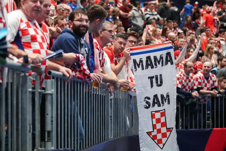 13.01.2020., Stadthalle Graz, Graz - Europsko rukometno prvenstvo, skupina A, 3. kolo, Hrvatska - Srbija. 
Photo: Luka Stanzl/PIXSELL