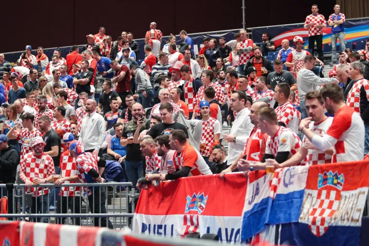 13.01.2020., Stadthalle Graz, Graz - Europsko rukometno prvenstvo, skupina A, 3. kolo, Hrvatska - Srbija. 
Photo: Luka Stanzl/PIXSELL