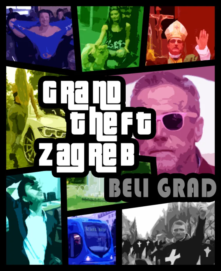 Od Slavonije do Splita: Pogledajte ove GTA postere koji savr&scaron;eno opisuju hrvatske gradove