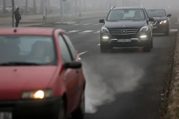 Zagađenje zraka u dijelovima Zagreba: Zabilježena su 3 puta veća prekoračenja od normale