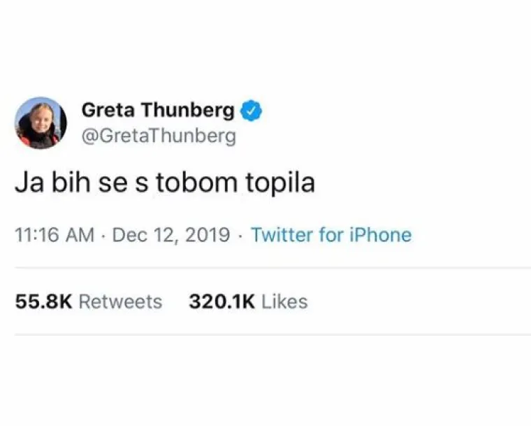Evo kako bi izgledali tweetovi poznatih da pričaju 'po naški'