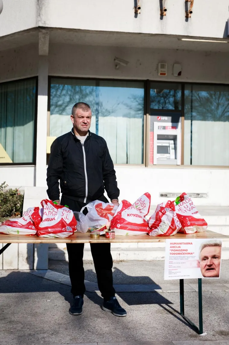 'POMOZIMO TODORIĆIMA': U Splitu prikupljali hranu i higijenske potrep&scaron;tine za 'Gazdu'