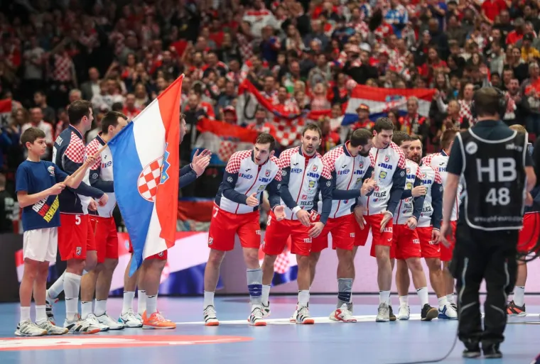 22.01.2020., Wiener Stadthalle, Bec, Austrija - Europsko rukometno prvenstvo, skupina 1, 4. kolo, Hrvatska - Spanjolska. Photo: Slavko Midzor/PIXSELL